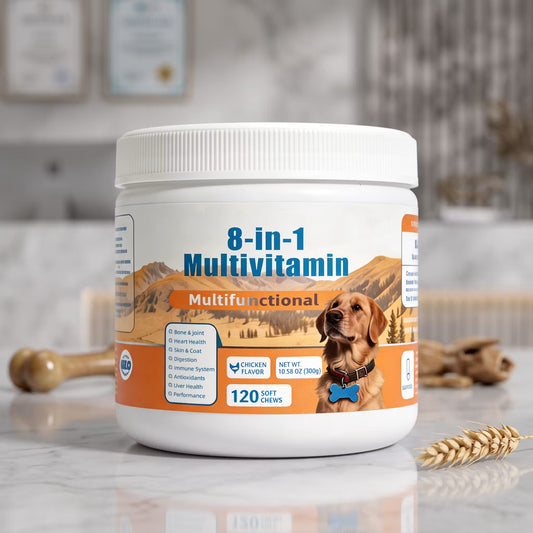 8-in-1 Daily Multivitamin Soft Chews for Dogs
